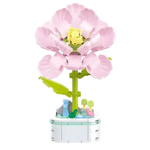 3D конструктор Flowers Гибискус на 127 деталей (25-121)