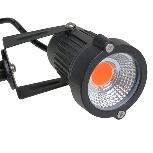 Светильник грунтовый Brille LED 5W Red COB IP65 BK (AS-12) - фото 4
