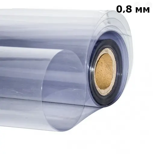 М'яке скло у рулонах Soft Glass Силіконова скатертину для меблів Шир.1,0 м - 30м (товщина 0,8 мм) Матова - фото 4