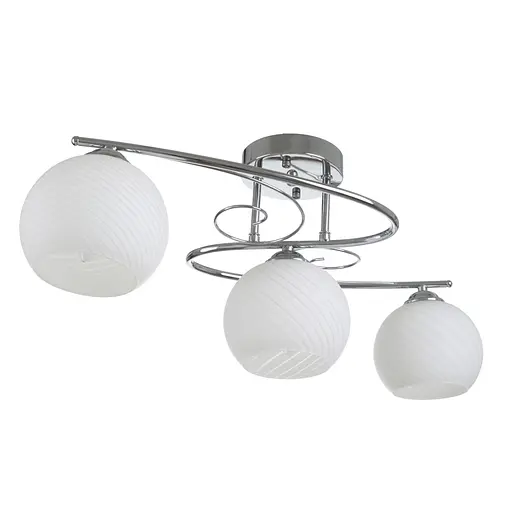 Люстра стельова Brille класична E27 60W CH (LK-652C/3)