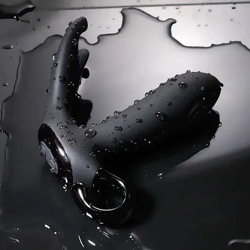 Стимулятор простати B - Series Cute Dual Tapping Anal, 10.1 см (чорний) - фото 8