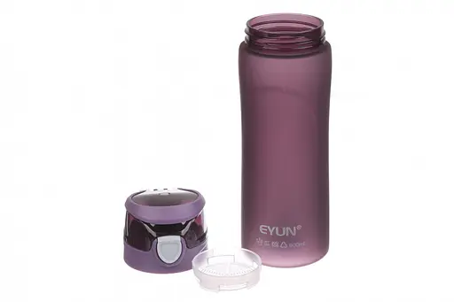 Пляшка для води спортивна Laprida EYUN пластикова 600 мл фіолетова (67-2793) - фото 2