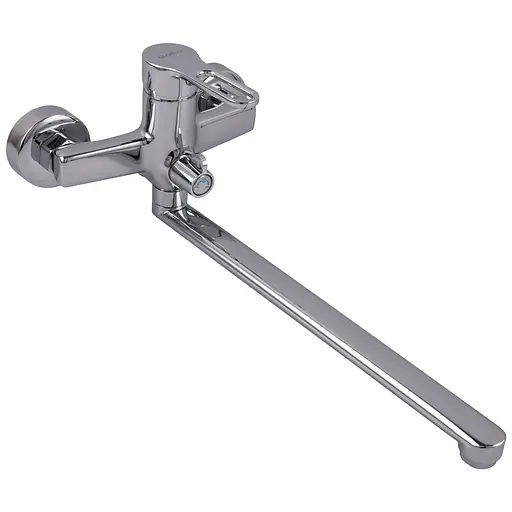 Змішувач для ванни Globus Lux Dolly GLD-0208 латунний з душем для установки на стіну елегантний та функціональний