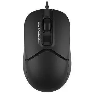 Миша A4Tech Fstyler FM12 чорний USB оптична 1000 dpi 3 кнопки 1.5 м - фото 1
