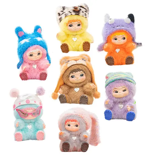 Колекційна м'яка іграшка з кільцем Весела вечірка Pop Top Letsvan 17WK-0601 серії "Wakuku" - фото 2