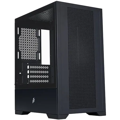 Корпус 1stPlayer Go2 Black без БП (Go2-BK) - фото 1