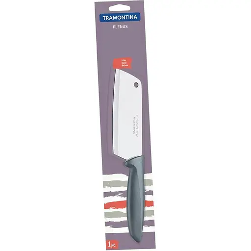 Топорик кухонний Tramontina Plenus 12 см у блістері сірий (23430/165) - фото 2