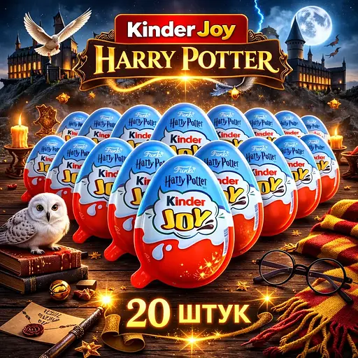 Набор Kinder Joy 20 шт Harry Potter Гаррі Поттер Funko по 20 г  - фото 3