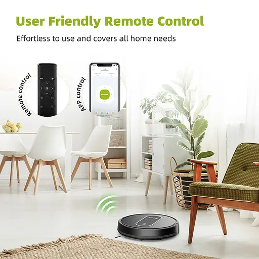 Робот-пилосос Kyvol Cybovac D10 Random 250 ml+200 ml 2600 mA 2000 pa Google Assistant Amazon Alexa Black - фото 9