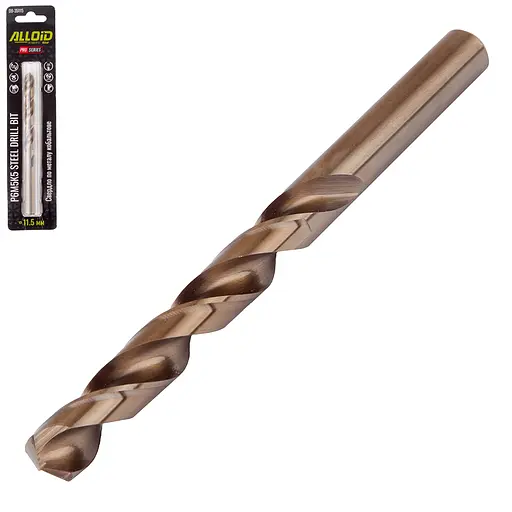 Свердло по металу Alloid Building Tools кобальтове 11.5 мм Р6М5К5 (DB-35115) - фото 2