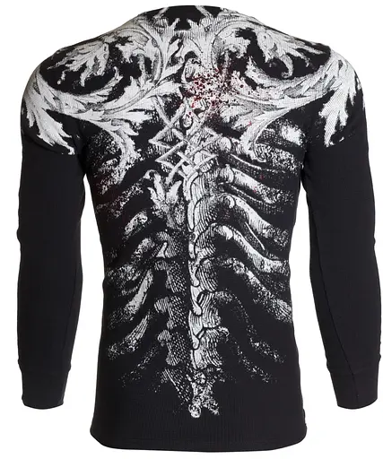 Футболка с длинным рукавом Xtreme Couture by Affliction Men's Thermal Shirt Telephus 2XL  - фото 2
