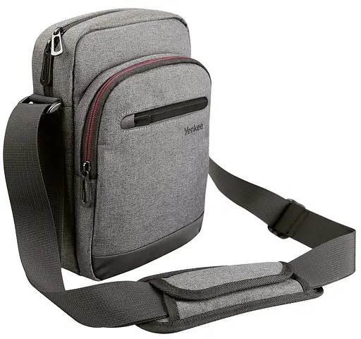 Сумка Yenkee Portable TARMAC Messenger Bag YBT 1070GY Grey (7137047) - фото 7