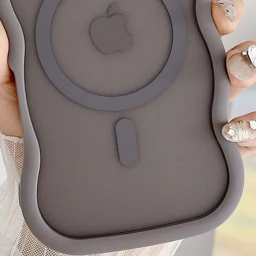 Чохол Epik TPU+PC Undine with MagSafe для Apple iPhone 15, 6.1 Grey - фото 2