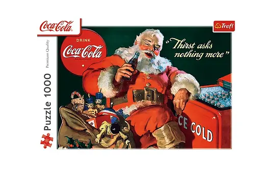 Пазл "Coca-Cola. Подарунки від Санта Клауса" 1000 елементів 10921 Trefl, в коробці (5900511109214) - фото 3