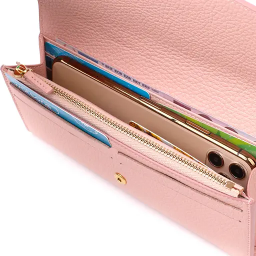 Шкіряний жіночий гаманець Tony Bellucci 19х9.5х1.5 см acs0026972 - фото 5