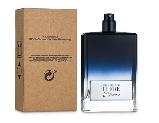 Туалетна вода тестер Gianfranco Ferre L'Uomo 100 мл - фото 2