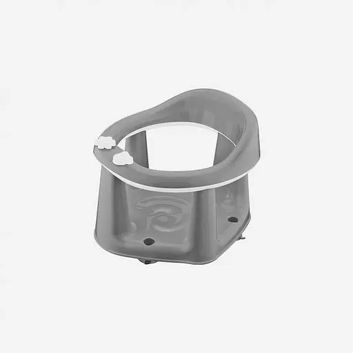 Сидіння для ванни дитяче на присосках, елементи-фіджети, Dunya Baby, сіре, 11121 СІРИЙ