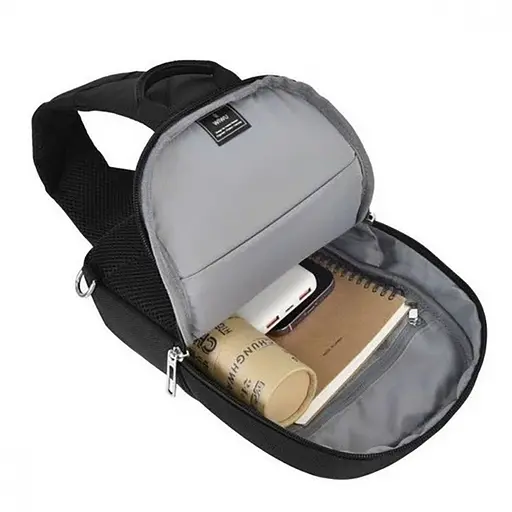 Сумка Wiwu Hali Crossbody Bag black - фото 4
