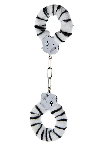 Наручники Toy Joy Furry Fun Cuffs 28 см мульти - фото 2