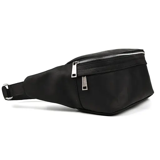 Шкіряна чоловіча сумка на пояс TARWA 30х15х12 см nsa0001226 - фото 5