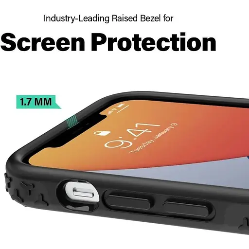 Оригінальний протиударний чохол Incipio Grip для iPhone 12 Pro (6.1") Black (IPH-1945-DNM) - фото 9