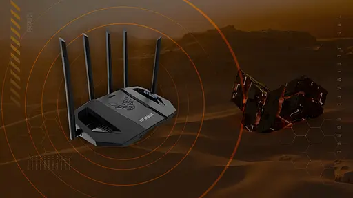 ASUS Маршрутизатор TUF-BE6500 BE6500, 3x2.5GE LAN, 1x2.5xGE WAN, 1xUSB3.2, MESH - фото 3