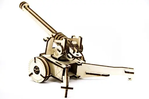 Дерев'яний конструктор Гармата 49 деталей - фото 4