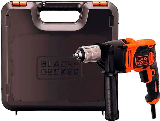 Дрель ударная Black+Decker BEH850K-QS (BEH850K) (89291) - фото 3