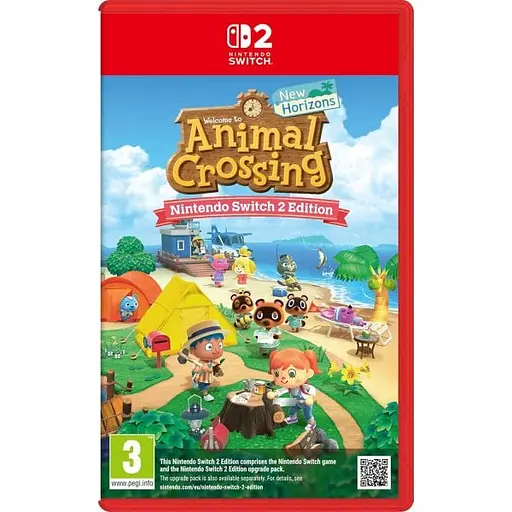 Игровая консоль Nintendo Switch 2 Black + Игра Animal Crossing New Horizons русские субтитры - фото 7