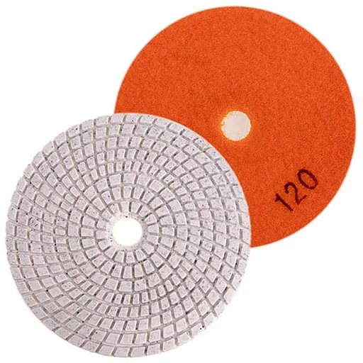 Круг алмазний Alloid Building Tools шліфувальний на липучці 100 мм зерно 120 (DD-100120) - фото 1