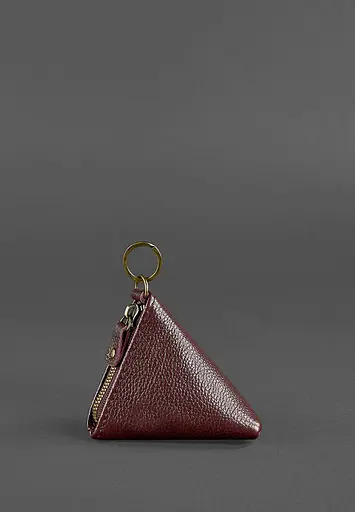 Жіноча шкіряна монетниця 2.0 Піраміда Марсала - фото 1