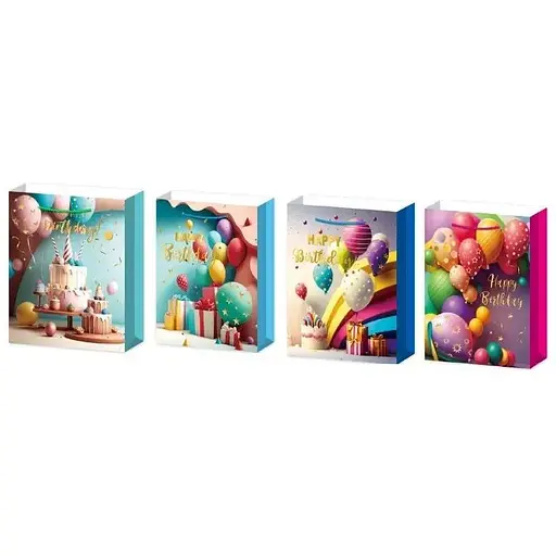 Пакет паперовий Air balloons 760264ML Блакитний - фото 1