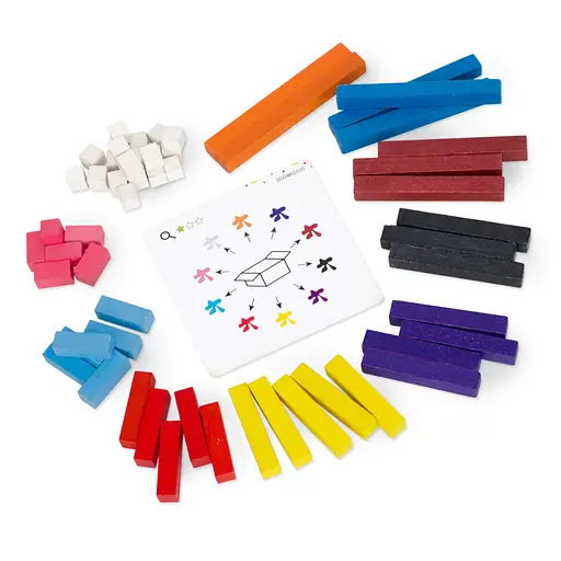 Обучающий набор "Палочки для счета Кюизенера " Igroteco 900385, 56 деталей - фото 9