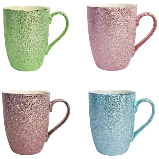 Чашка Vittora Айвори Блестяшка 340 мл 1 шт. (127873)