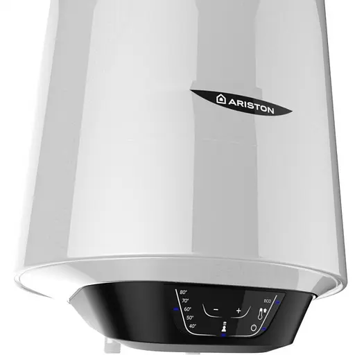 Водонагрівач Ariston PRO1 ECO 65 V SLIM 1.8K PL EU 65 л, 1.8 кВт, мокрий ТЕН, вертикальний, циліндричний, білий (3626461) - фото 2