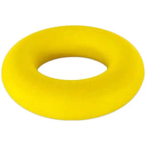 Еспандер кістьовий кільце EasyFit Ring тренажер для рук 23 кг Жовтий (EF-1904-50) - фото 1