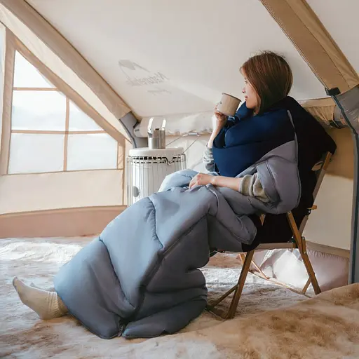 Спальник с копюшоном Naturehike Sunny Day PL02 U450 CNK2550WS028 Blue Navy (6977465868428) [146772] - фото 13