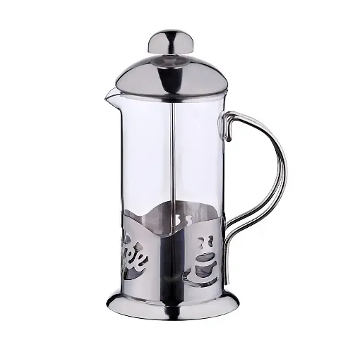 Заварник френч пресс для чая кофе А - Плюс 1025 1000мл френч чайник заварник стеклянный с прессом - фото 1