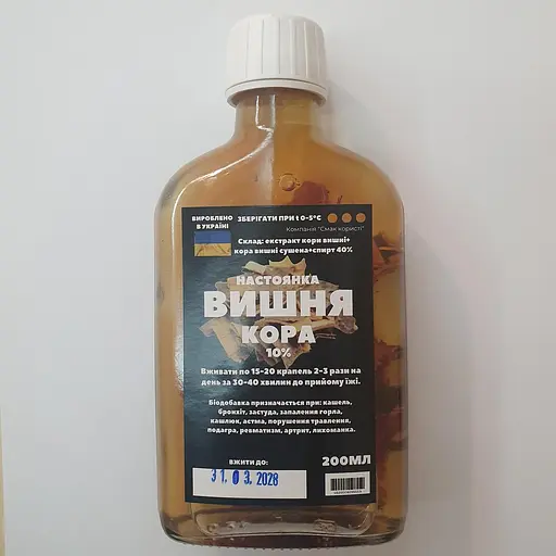 Настоянка на корі вишні 200 мл - фото 1
