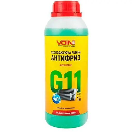 Антифриз Voin G11 Green 1 л (VA-1112) - фото 1