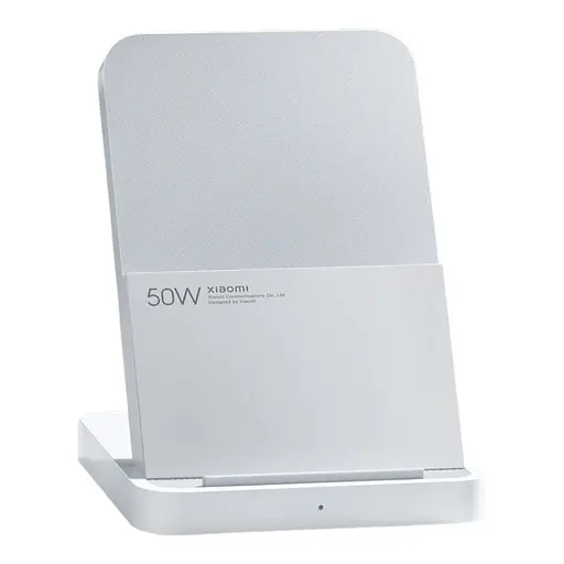 Бездротовий зарядний пристрій — підставка Xiaomi 50 W Wireless Charging Stand Pro (BHR7560GL) біле - фото 1