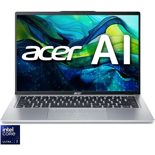 Ноутбук Acer Swift Go 14 SFG14-73-76K6 Ultra 7 155U 48GHz,14'',32GB LPDDR5X,1TB,Без ОС