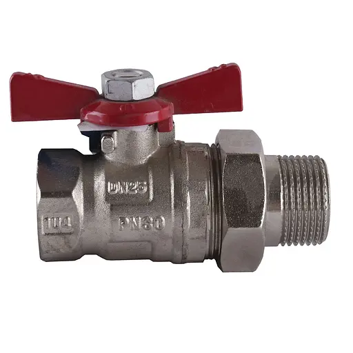 Кран шаровый прямой с американкой Arco 3/4″ Turia 0117408 - фото 1