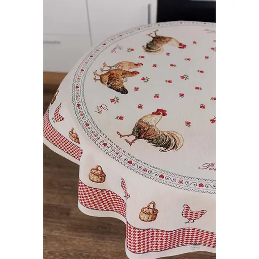 Скатерть Благополучие Прованс Dх180 см (44416) - фото 2