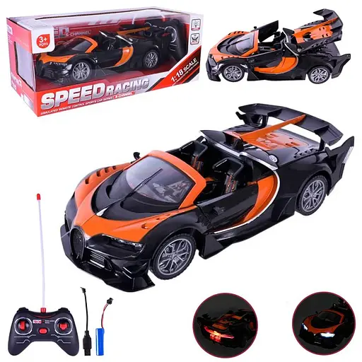 Машина на радиоуправлении, двери, 30x14x12 см, 758-28+ (В ассортименте)