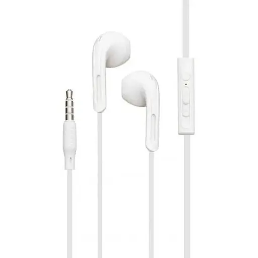 Дротові навушники Hoco M39 Rhyme with mic, 3.5mm, 1.2m, white