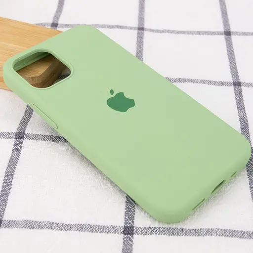 Чехол Silicone Case Full Protective AA для Apple iPhone 14 Plus 6.7 Мятный/Mint - фото 2