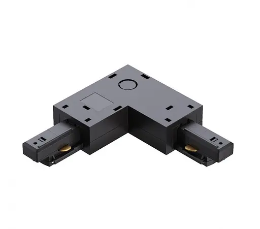 Соединение угловое 90° левое, черное KLOODI KDTR3-363 L BK - фото 3