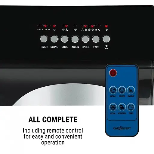 Охолоджувач повітря OneConcept Kingcool 4-в-1 (10031341) - фото 7