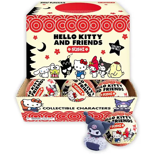 Фігурка-сюрприз у кулі Cool Things Hello Kitty Суші-паті (HK027) - фото 3